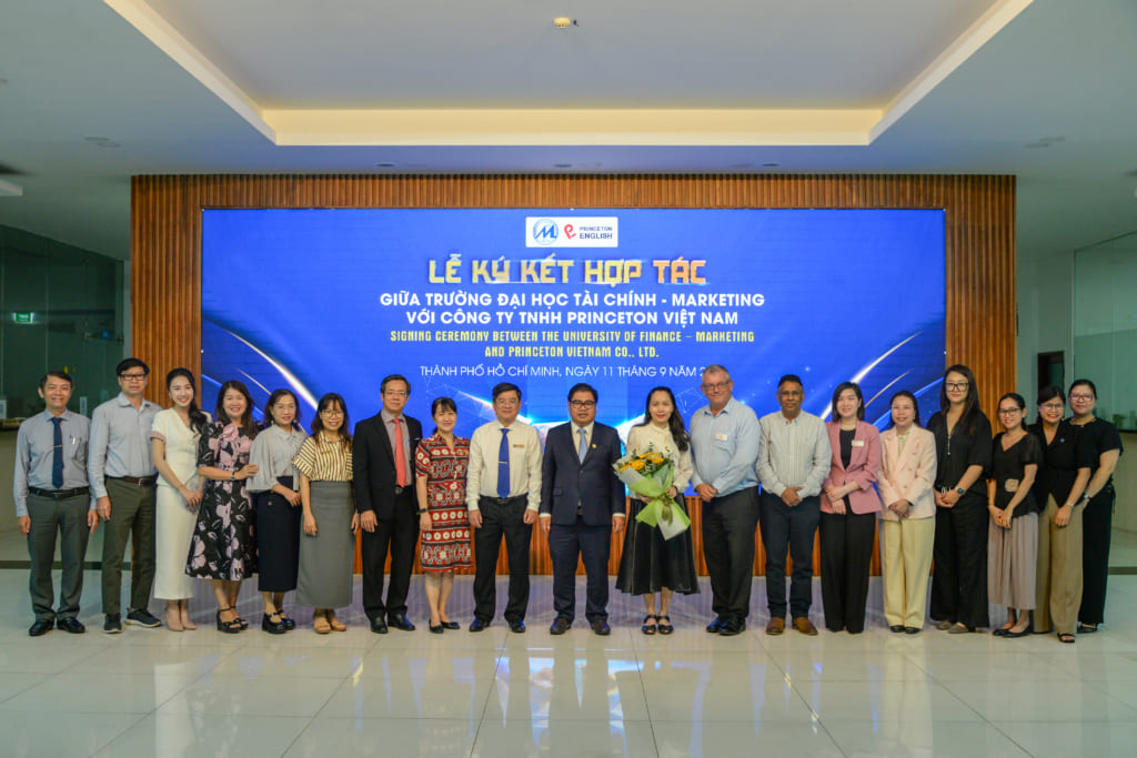 Lễ Ký Kết Hợp Tác Giữa Trường Đại học Tài chính – Marketing (UFM) & Princeton Việt Nam
